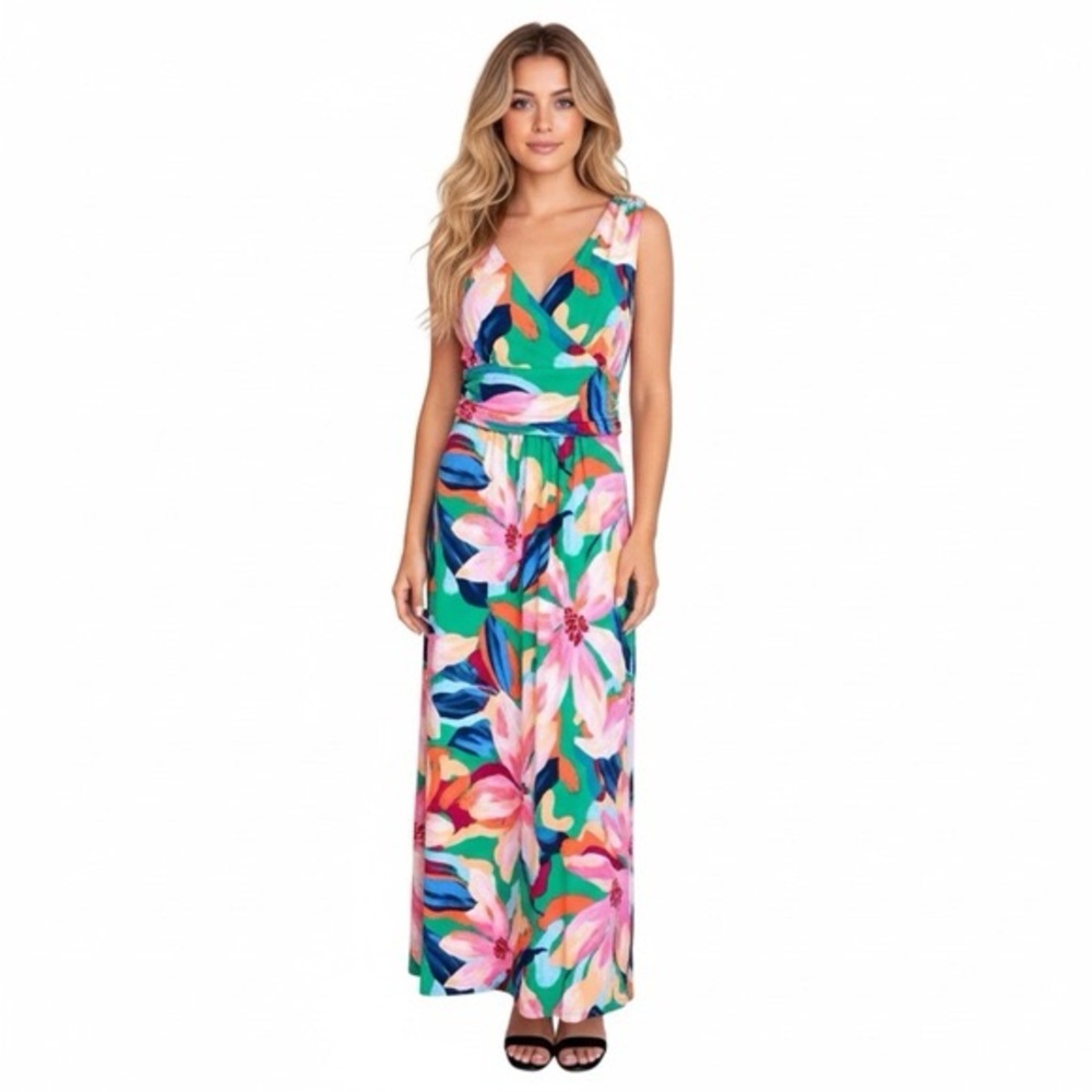 Pappagallo Floral Maxi Dress